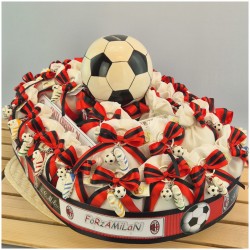 Bomboniere Calcio Stadio portachiavi del Milan