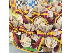 Bomboniere Harry potter Portachiavi con boccino su Campo da Quidditch