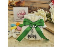 Torta Bomboniera con Portachiavi Joypad Videogame