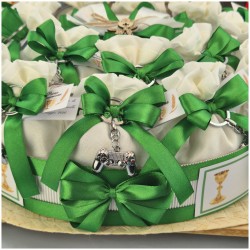 Torta Bomboniera con Portachiavi Joypad Videogame