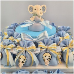 Bomboniera Elefantino portachiave