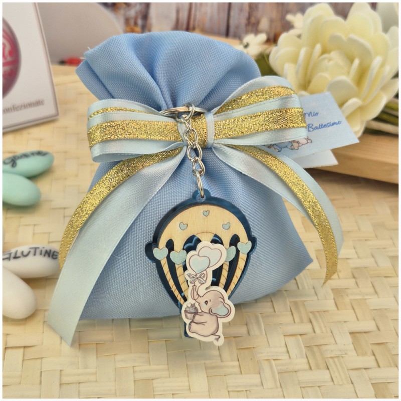 Bomboniera Elefantino portachiave