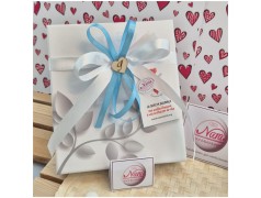 Bomboniera Solidale Cuorematto Portafoto in Vetro Artistico Piccolo Principe