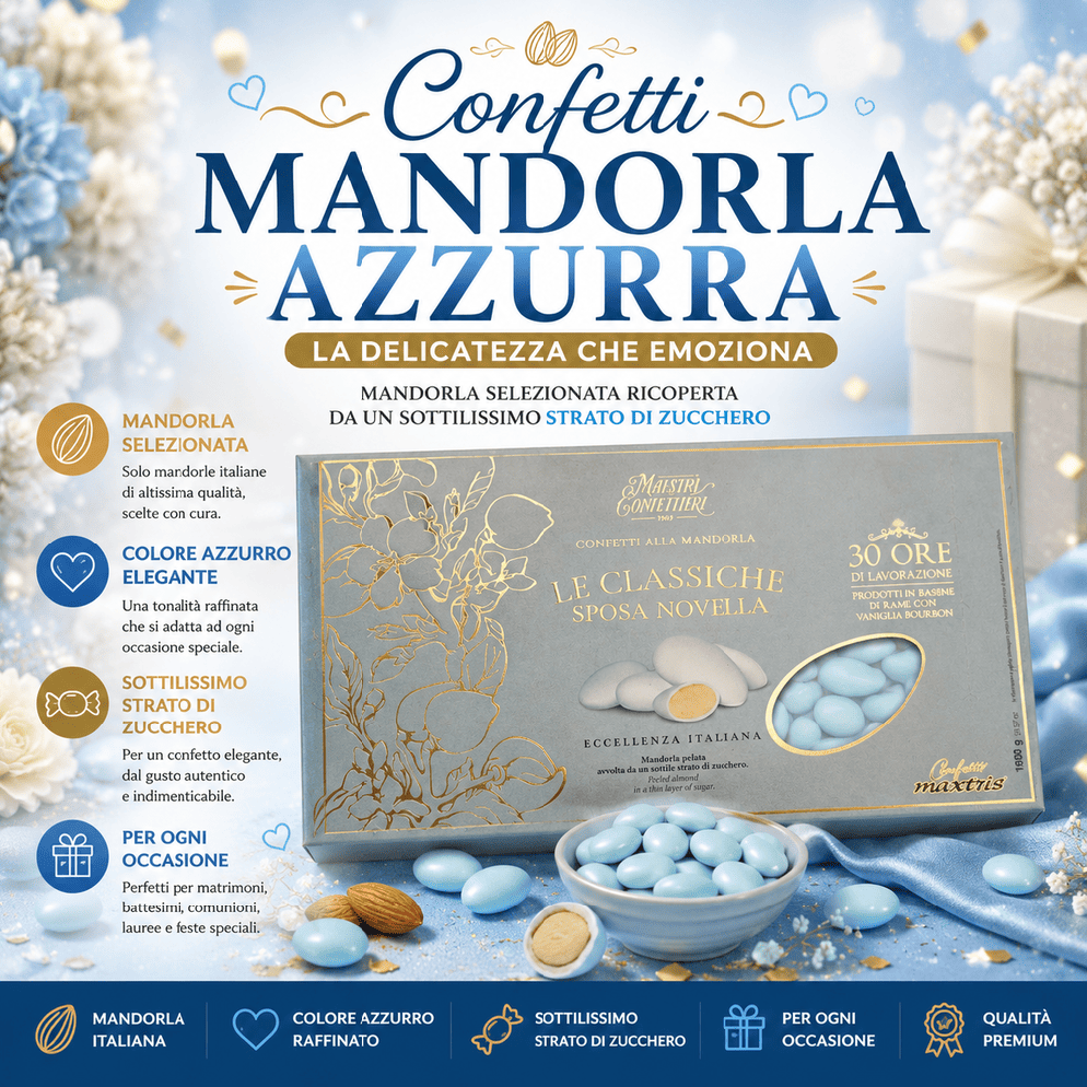 Confetti Mandorla Celeste