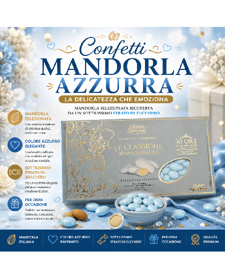 Confetti Mandorla Celeste