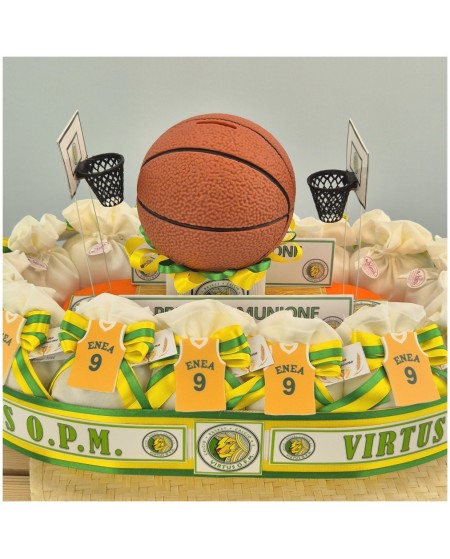 Bomboniere a tema basket magliette calamita della Virtus