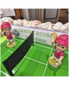 Bomboniera Tennis Wimbledon con Campo Centrale e Palline in Legno