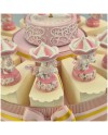 Torta Bomboniera Battesimo Cavallino Giostra dei Sogni Rosa