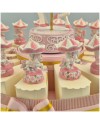 Torta Bomboniera Battesimo Cavallino Giostra dei Sogni Rosa