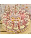 Torta Bomboniera Battesimo Cavallino Giostra dei Sogni Rosa