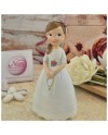Cake topper per Prima Comunione Bambina-Nara Bomboniere