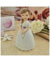 Cake topper per Prima Comunione Bambina-Nara Bomboniere