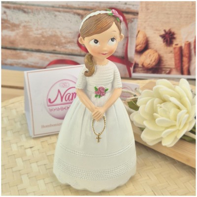 Cake topper per Prima Comunione Bambina