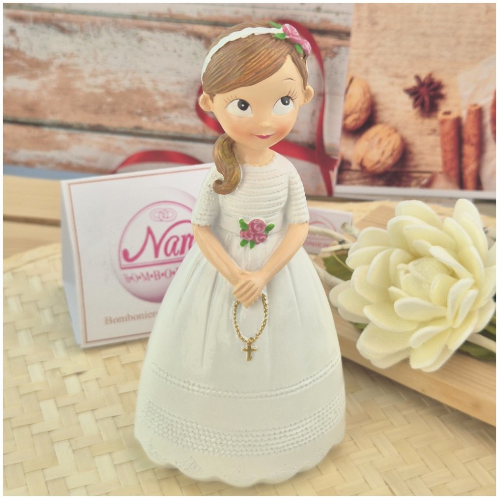 Cake topper per Prima Comunione Bambina