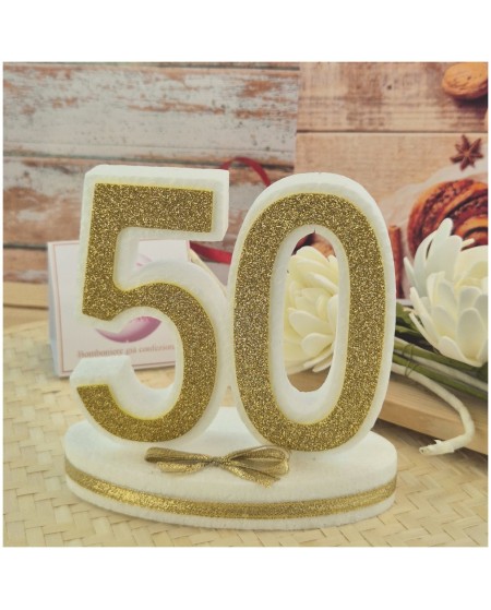 Numero 50 in polistirolo