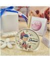 Bomboniera a tema Pinocchio profumatore in plexiglas e legno personalizzato-Nara Bomboniere