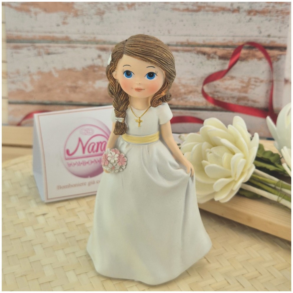 Cake topper Prima Comunione Bambina
