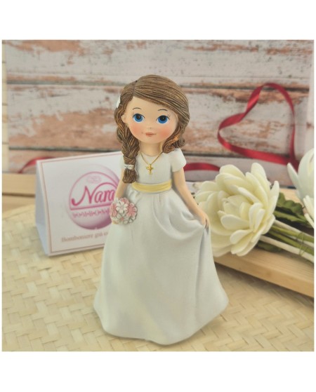 Cake topper Prima Comunione Bambina