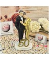 Sposini per Torta matrimonio 50 anni