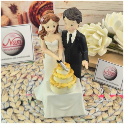 Cake topper sposa