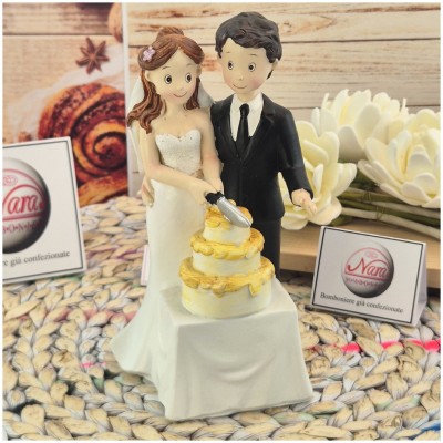 Cake topper sposa