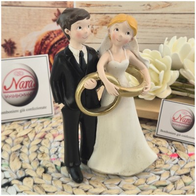 Cake topper Matrimonio
