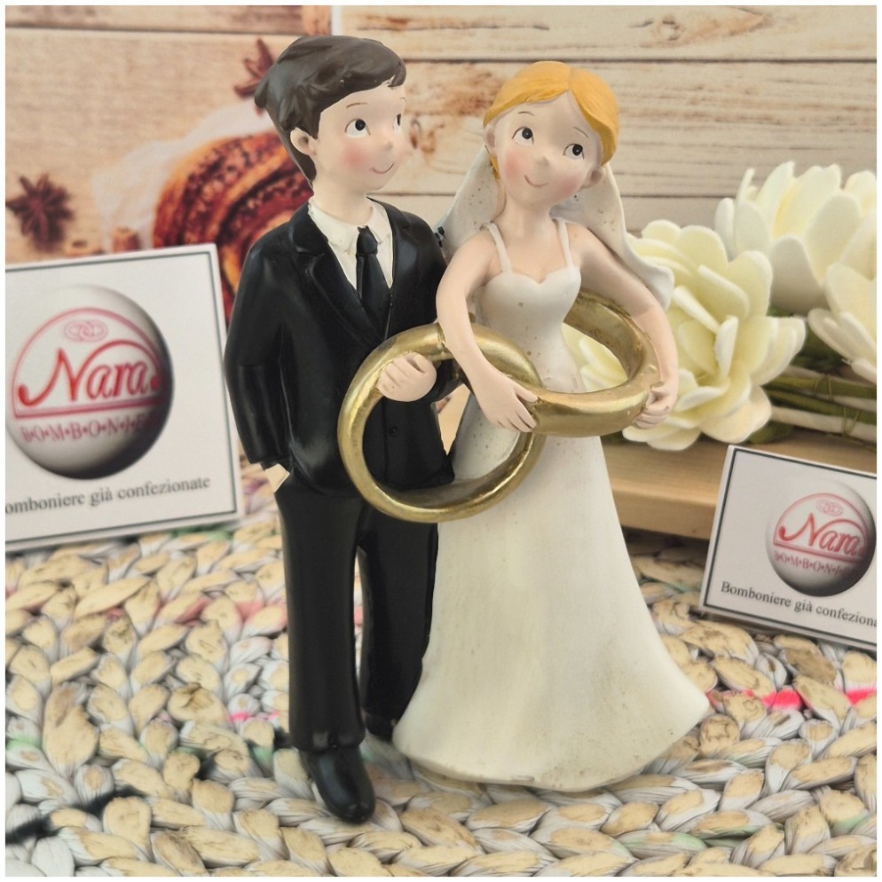 Cake topper Matrimonio