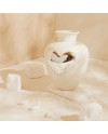 Bomboniera Matrimonio Claraluna 2027 Vaso Portafiori Grande in Ceramica con Cuore Specchiato Oro Rosa