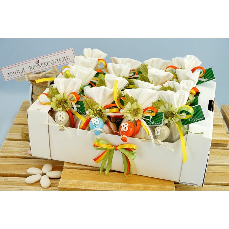 Bomboniere 18 Anni Palloncino portachiavi