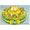 Torta di Bomboniere 18 Anni con Palloncino portachiavi