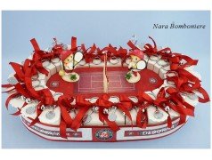 Bomboniere-comunione -cresima-tema-tennis