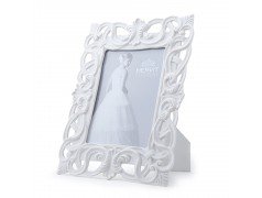 Portafoto in porcellana Barocco di Hervit 26956