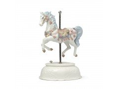 Cavallo Carillon Grande in Porcellana di Hervit 27034