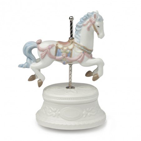 Carillon Cavallo Hervit in Porcellana