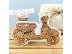 Bomboniera vespa 50 Personalizzata orologio