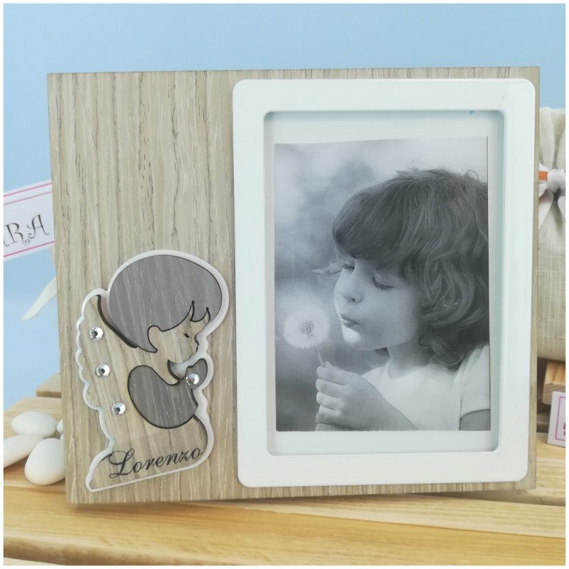 Portafoto Angelo bomboniera