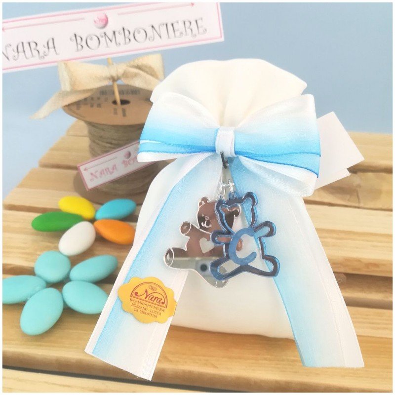 Ricordini Nascita con nome in plexiglas immagine nitida