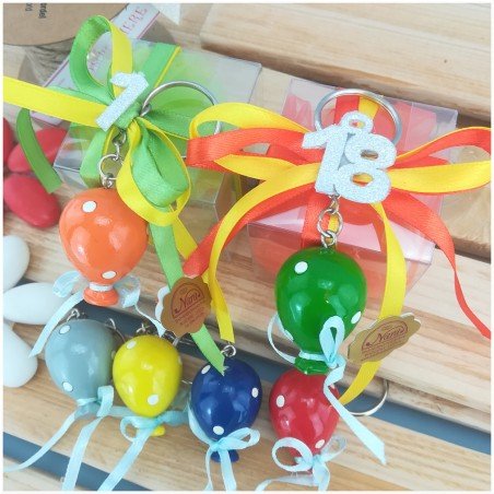 Portachiavi Palloncino Colorati