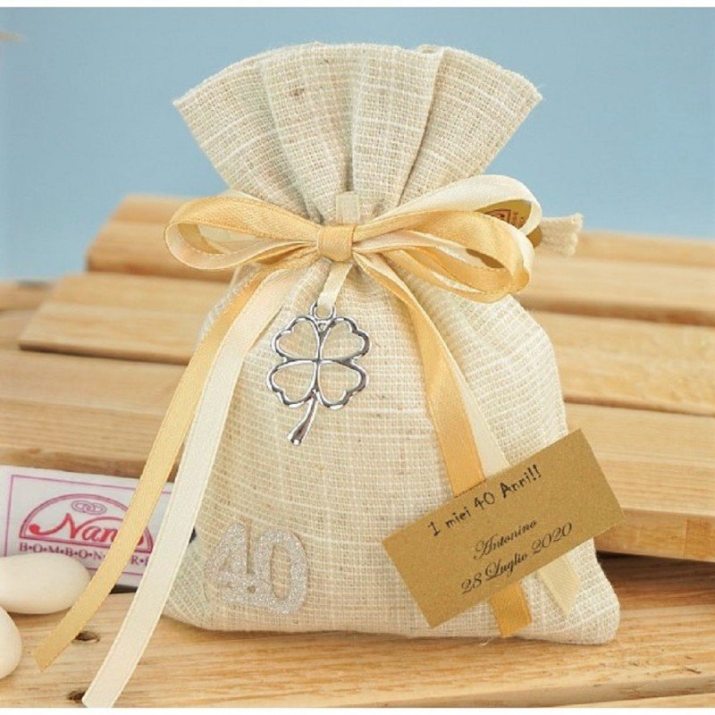 Ciondolo Quadrifoglio portafortuna