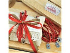 Braccialetto con simboli delle carte da gioco ingrandimento