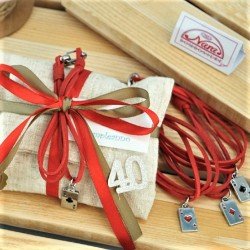 Braccialetto con simboli delle carte da gioco ingrandimento