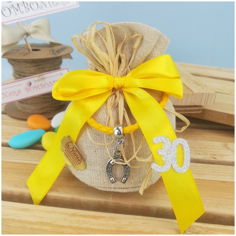 Bomboniere x compleanno ferro di cavallo