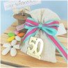 Bomboniere x compleanno 50 personalizzato in plexiglas