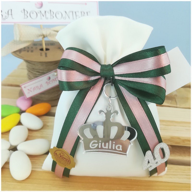 Bomboniere per il compleanno corona da regina