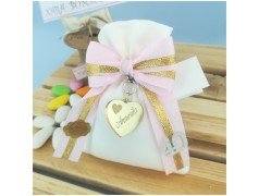 Bomboniere per 40 Anni cuoricino dorato