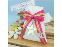 Bomboniera ciondolo a stella personalizzato