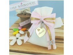 Bomboniere per 30 Anni cuoricino dorato