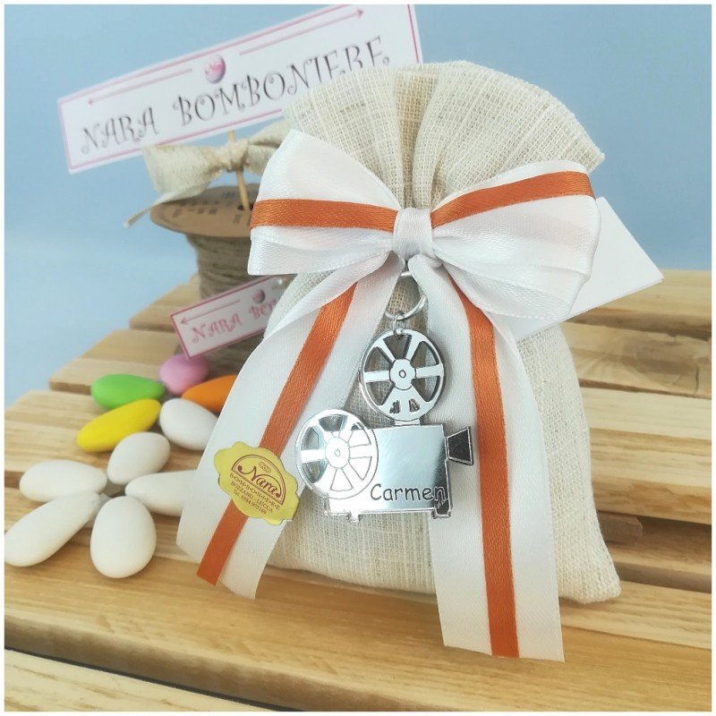 Bomboniere matrimonio tema Cinema