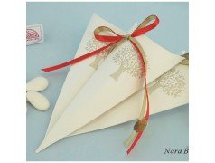 Coni portaconfetti con albero della vita