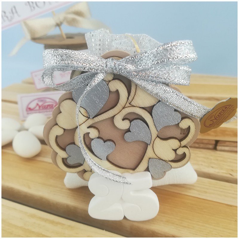 scatolina economica in legno con albero della vita